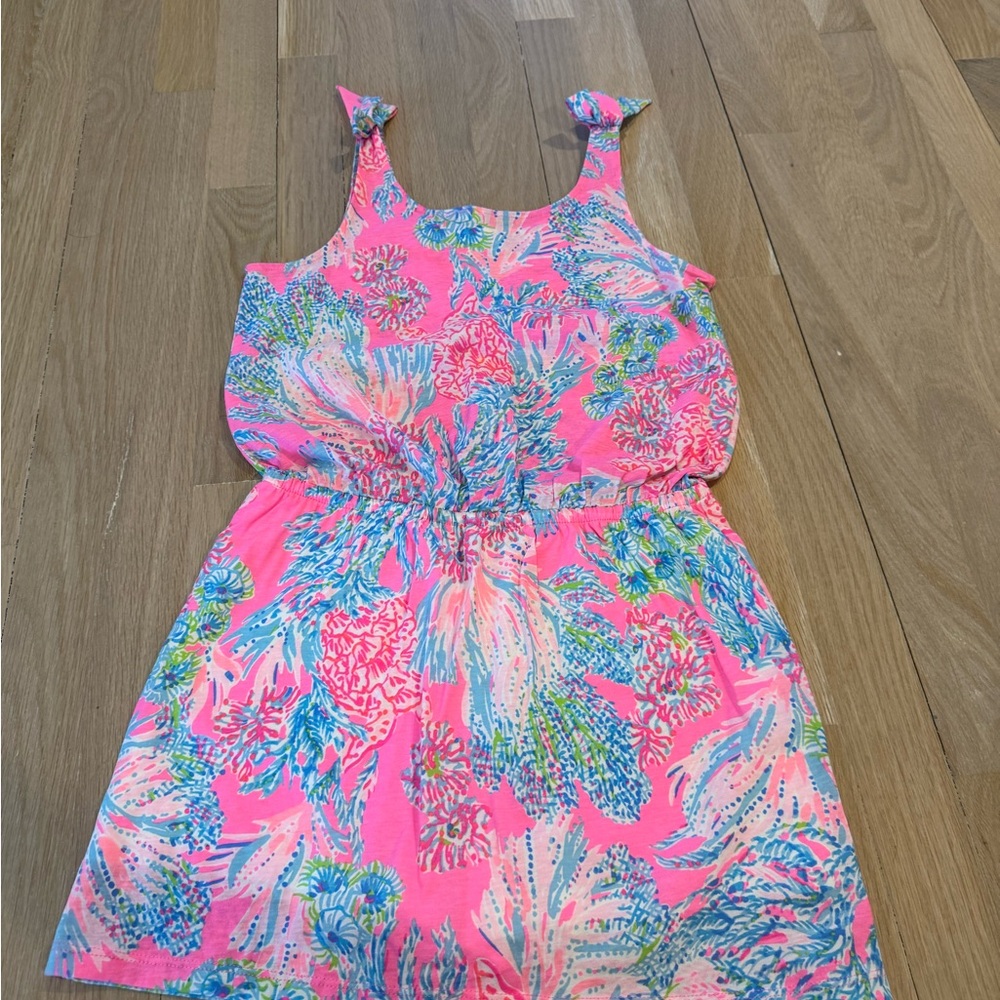 Lilly Pulitzer Pastel Pink and Blue Dress